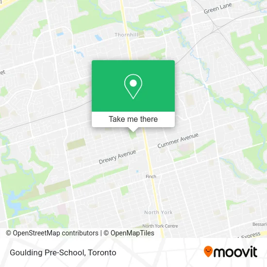 Goulding Pre-School map