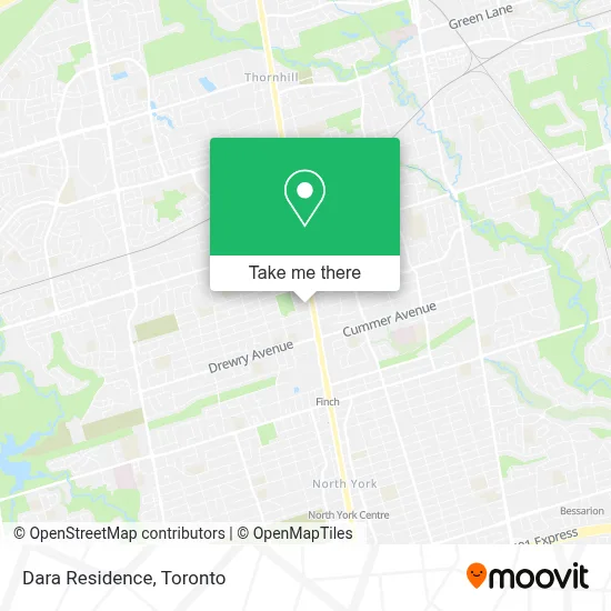 Dara Residence map