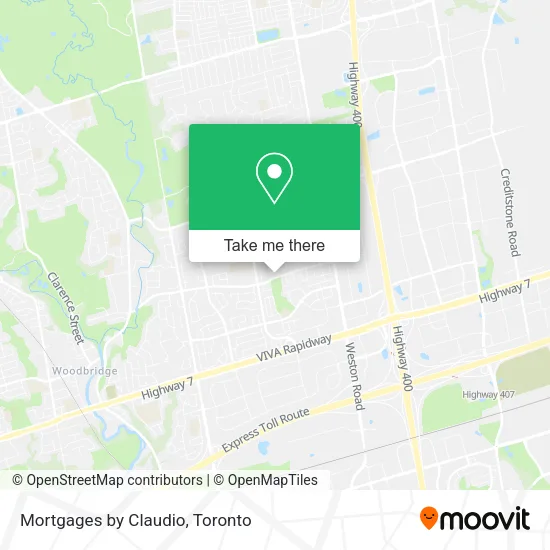 Mortgages by Claudio map