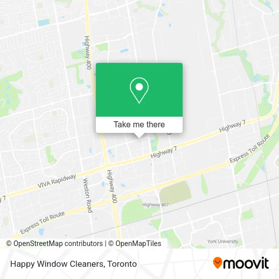 Happy Window Cleaners map