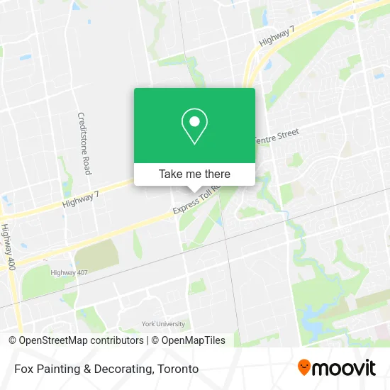 Fox Painting & Decorating map