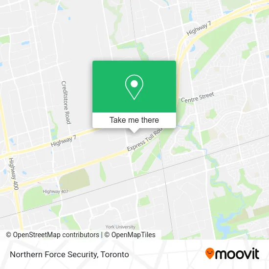 Northern Force Security map