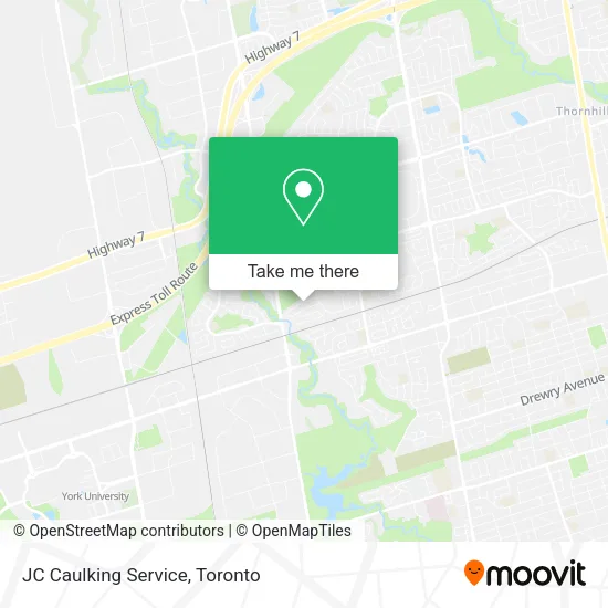 JC Caulking Service map