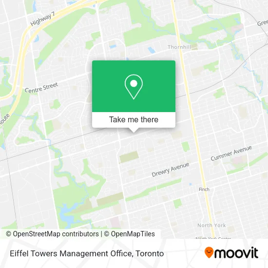 Eiffel Towers Management Office map