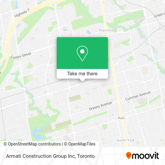 Armati Construction Group Inc map