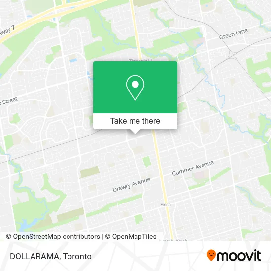 DOLLARAMA map