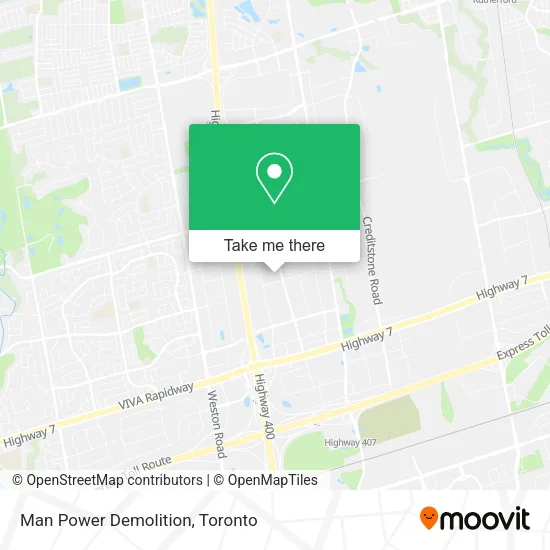 Man Power Demolition map