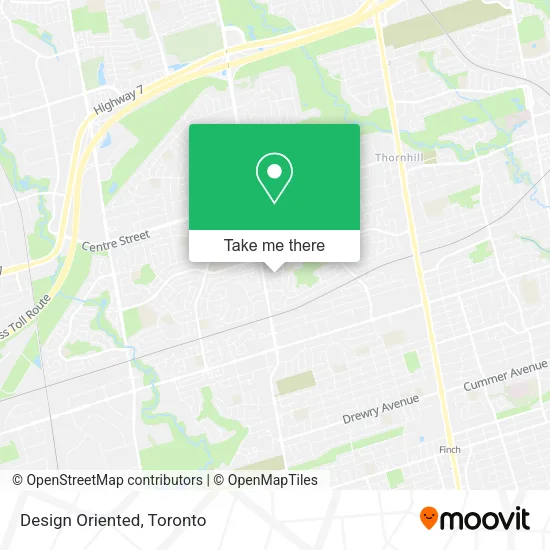 Design Oriented map