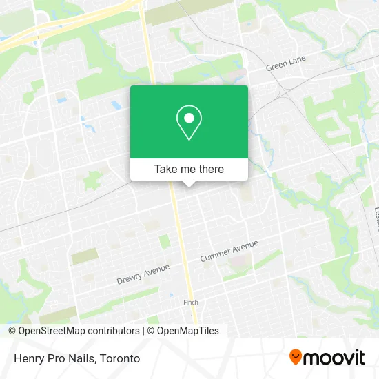Henry Pro Nails map