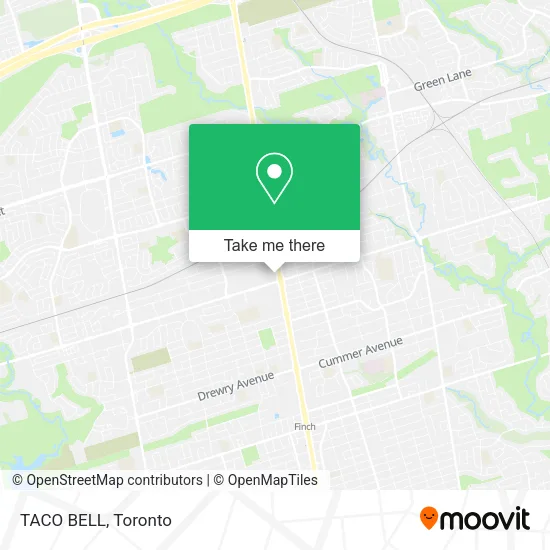 TACO BELL map