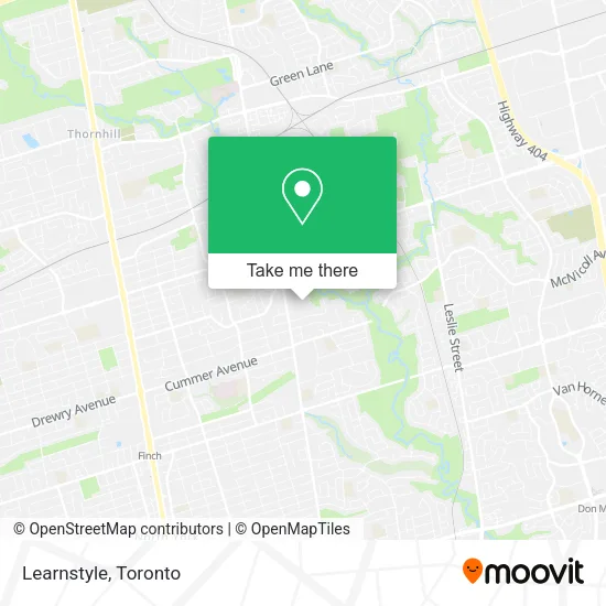 Learnstyle map