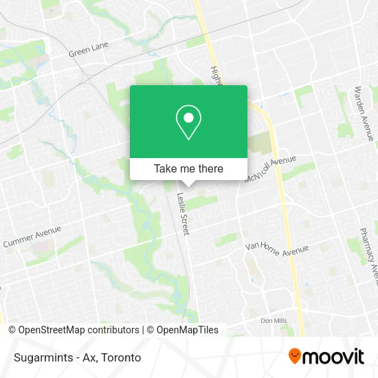 Sugarmints - Ax map