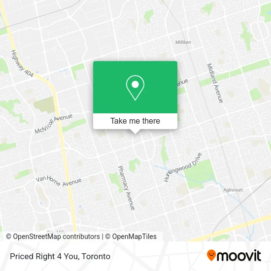 Priced Right 4 You map