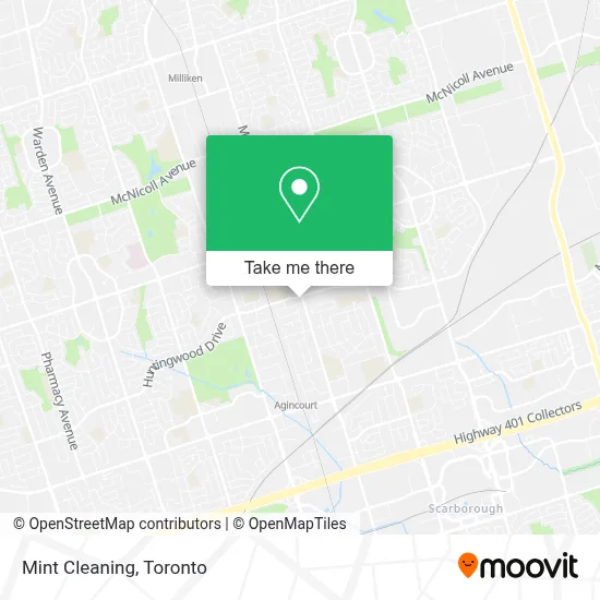 Mint Cleaning map