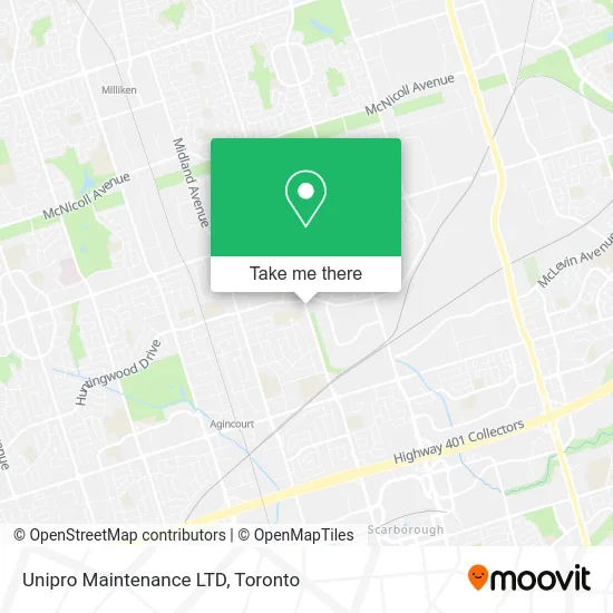 Unipro Maintenance LTD map