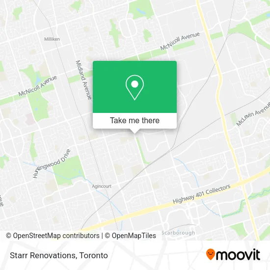Starr Renovations map