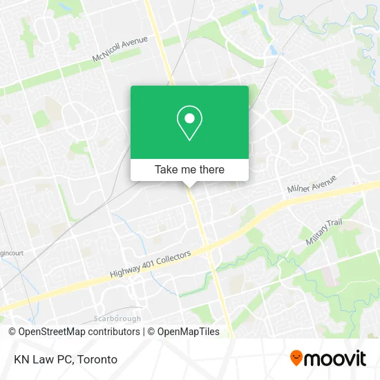 KN Law PC map