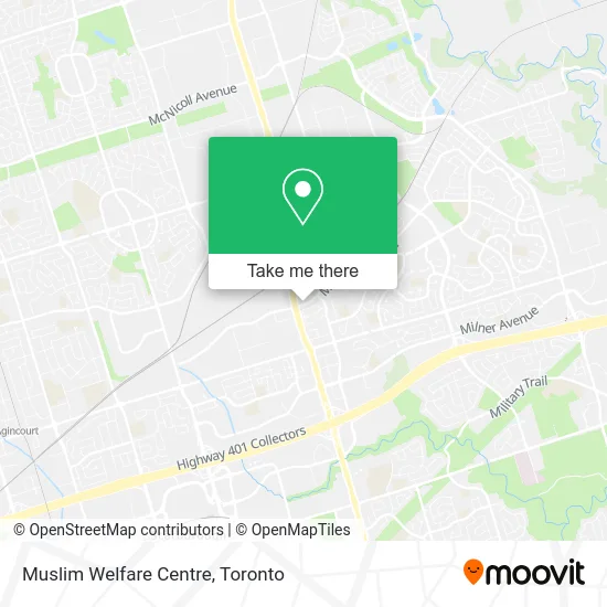 Muslim Welfare Centre map