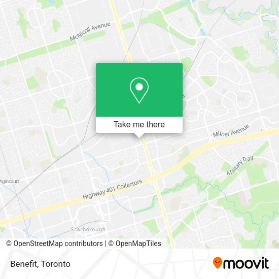 Benefit map