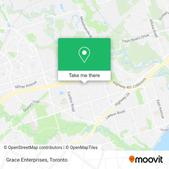 Grace Enterprises map