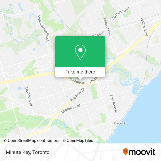 Minute Key map