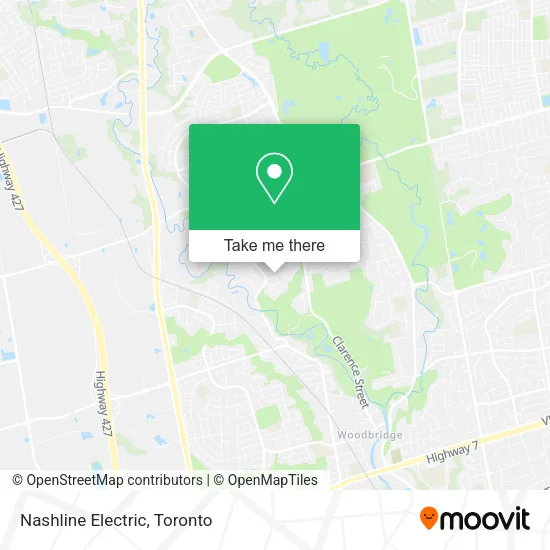 Nashline Electric map