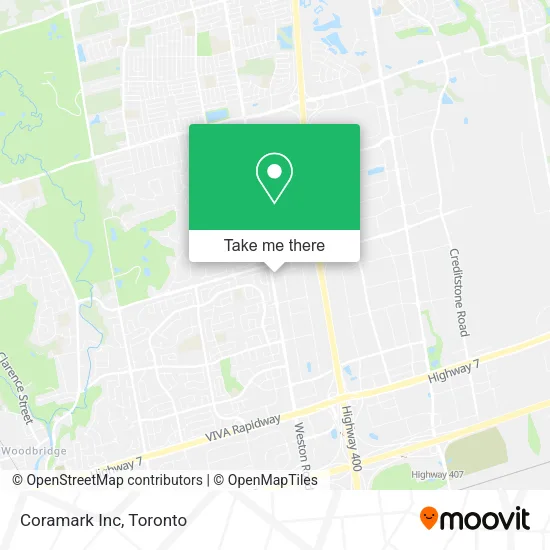 Coramark Inc map