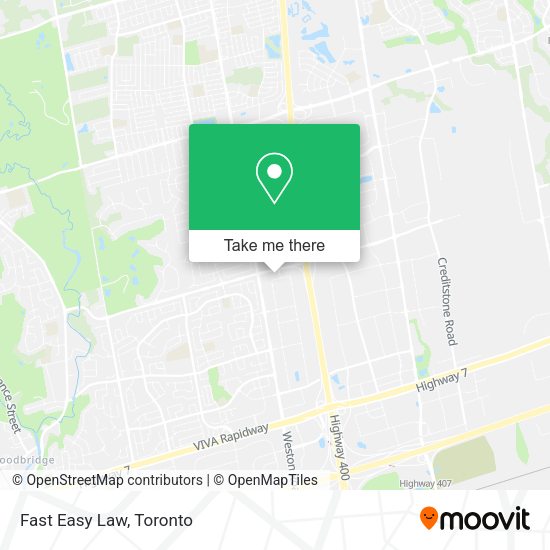 Fast Easy Law map
