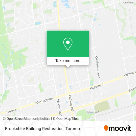 Brookshire Building Restoration map