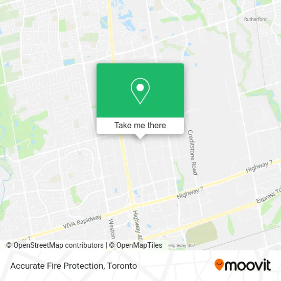 Accurate Fire Protection map