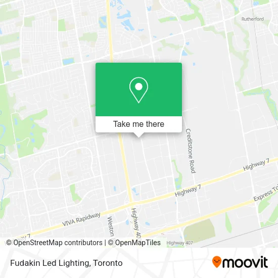 Fudakin Led Lighting map