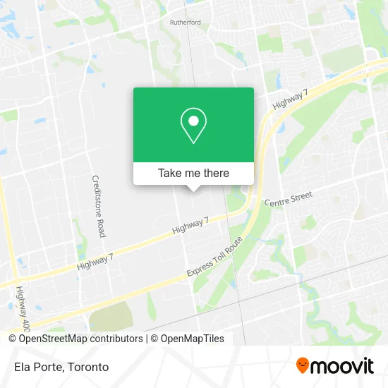 Ela Porte map