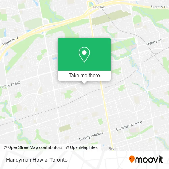 Handyman Howie map