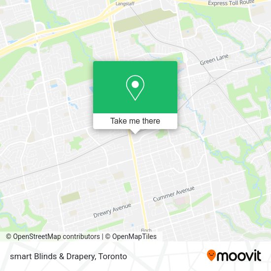 smart Blinds & Drapery map