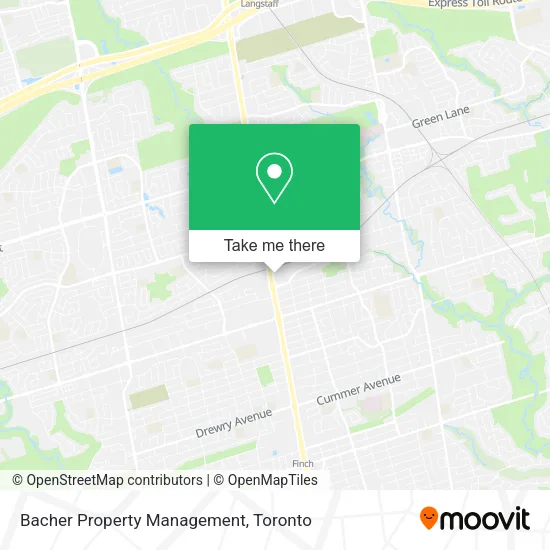 Bacher Property Management map