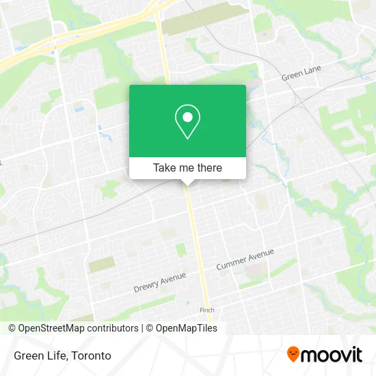 Green Life map