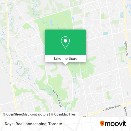 Royal Bee Landscaping map