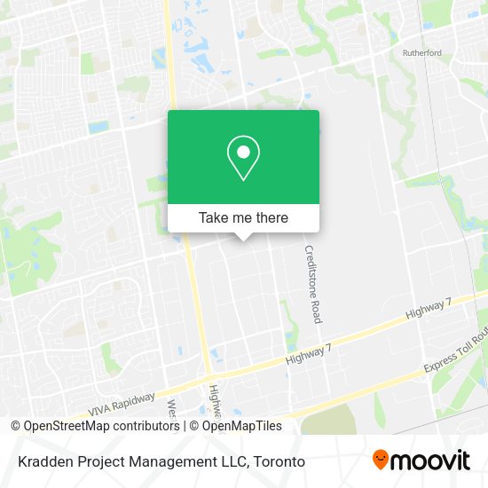 Kradden Project Management LLC map