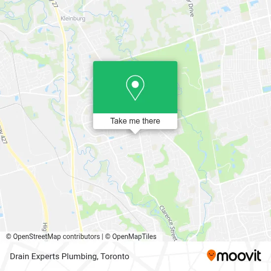 Drain Experts Plumbing map