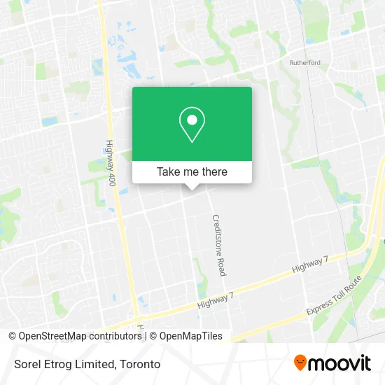 Sorel Etrog Limited map
