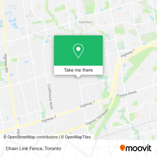 Chain Link Fence map