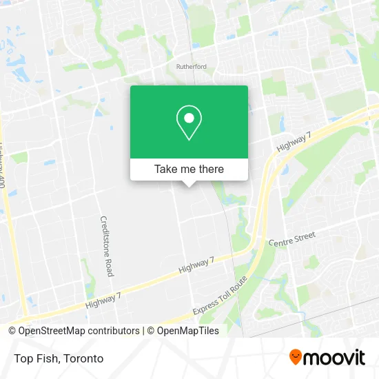Top Fish map