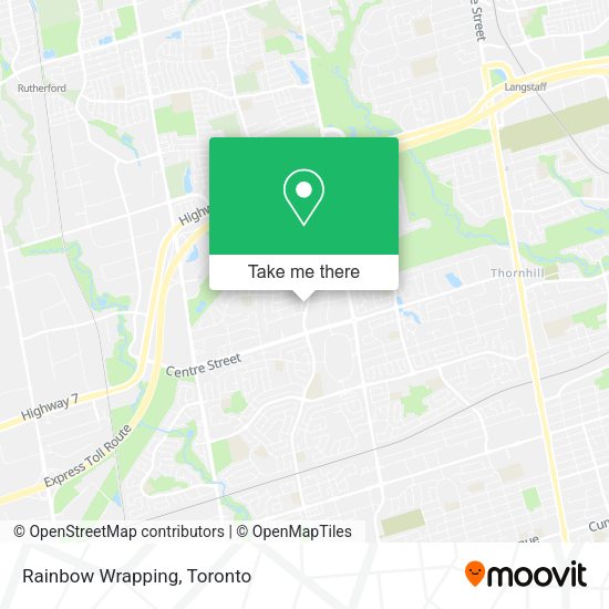 Rainbow Wrapping map