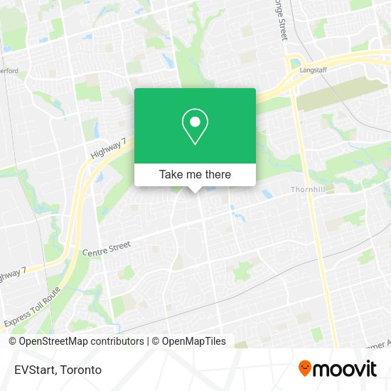 EVStart map