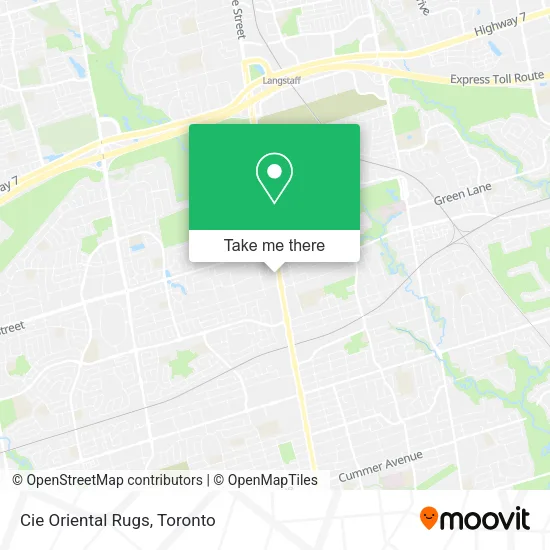 Cie Oriental Rugs map