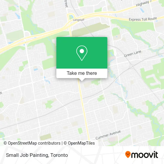 Small Job Painting map