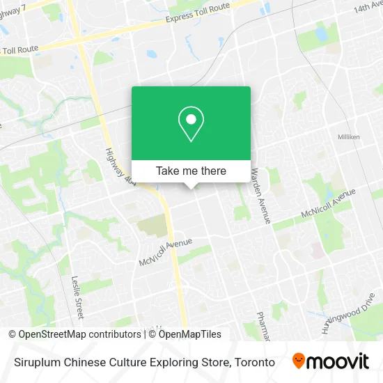 Siruplum Chinese Culture Exploring Store map