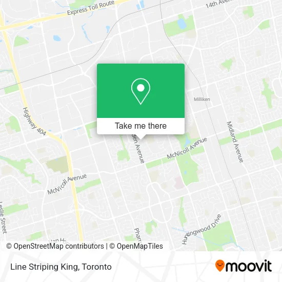 Line Striping King map