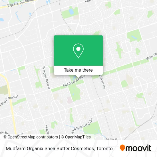 Mudfarm Organix Shea Butter Cosmetics map