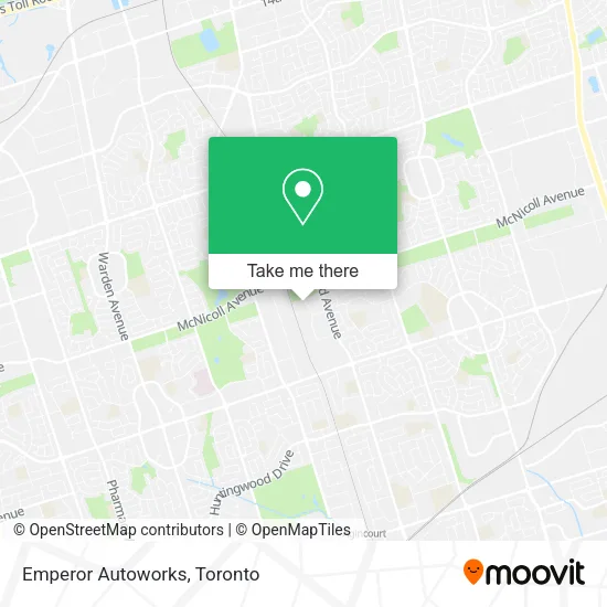 Emperor Autoworks map